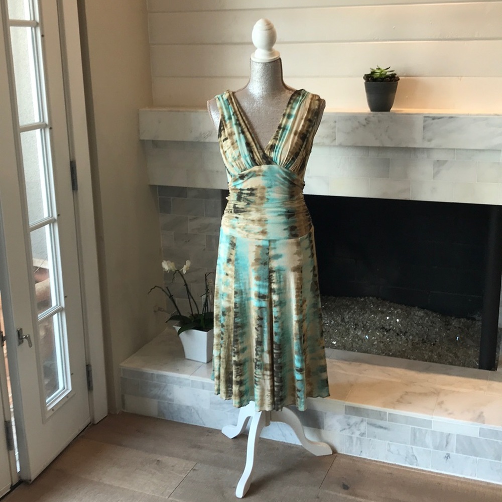 Karen Kane Lifestyles Tied Dyed Dress S Preloved